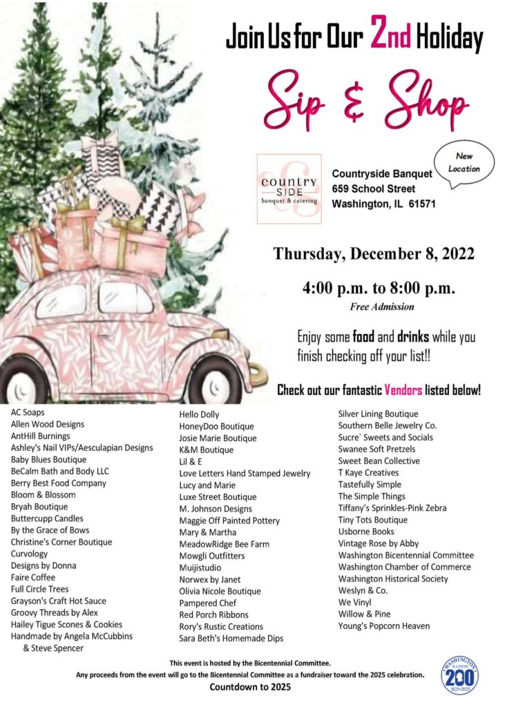 2022-12-08 Washington Sip & Shop