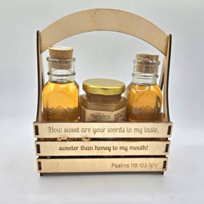Honey Sampler Basket - Psalms/Proverbs